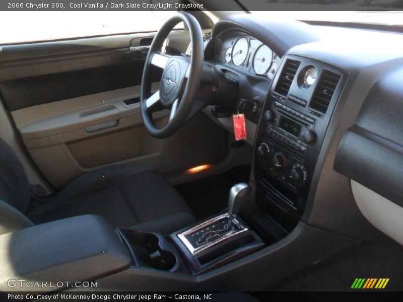 Cool Vanilla / Dark Slate Gray/Light Graystone 2006 Chrysler 300