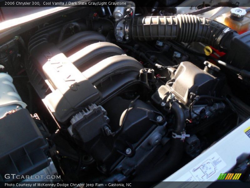 Cool Vanilla / Dark Slate Gray/Light Graystone 2006 Chrysler 300