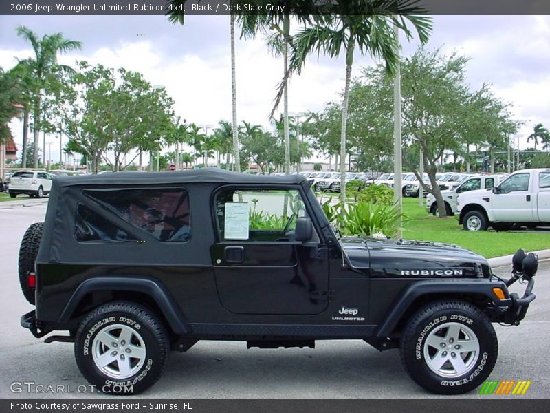 Black / Dark Slate Gray 2006 Jeep Wrangler Unlimited Rubicon 4x4