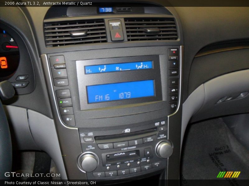 Anthracite Metallic / Quartz 2006 Acura TL 3.2