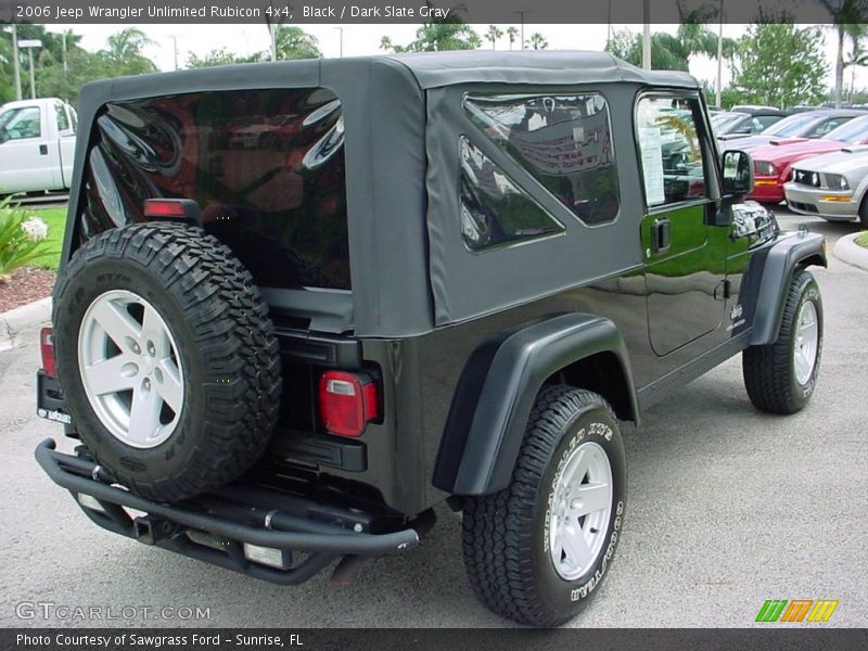 Black / Dark Slate Gray 2006 Jeep Wrangler Unlimited Rubicon 4x4