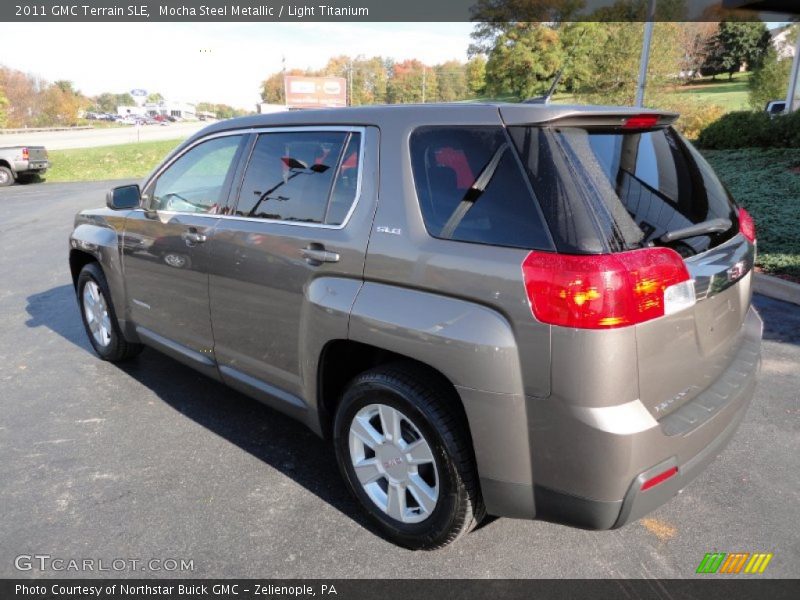 Mocha Steel Metallic / Light Titanium 2011 GMC Terrain SLE