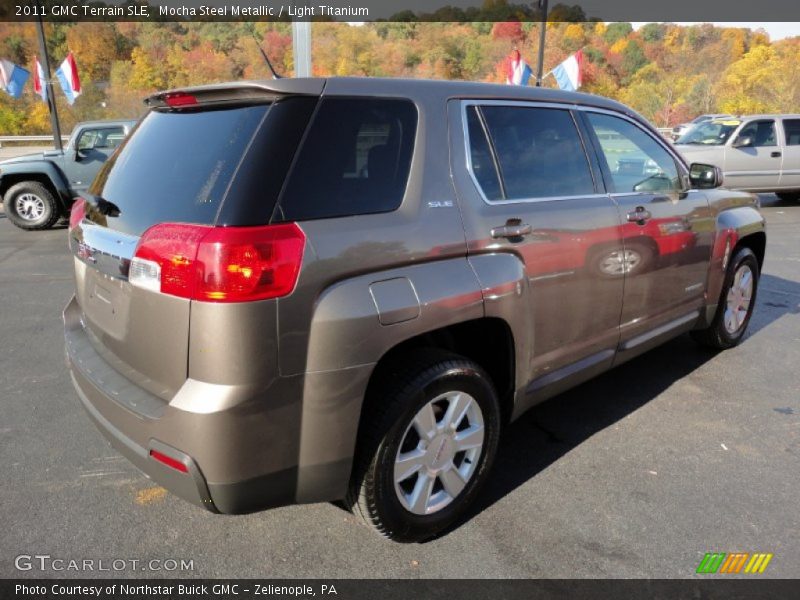 Mocha Steel Metallic / Light Titanium 2011 GMC Terrain SLE