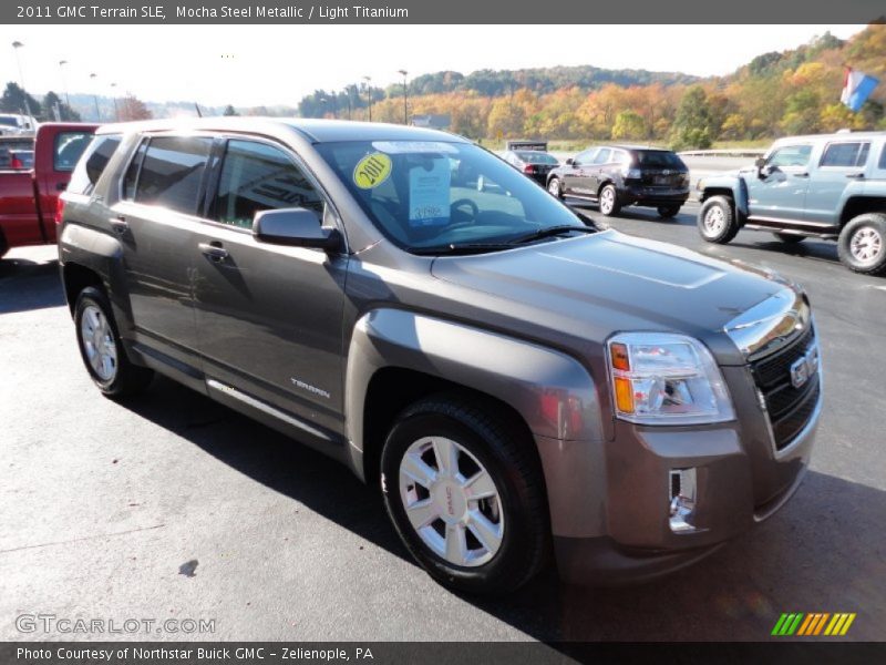 Mocha Steel Metallic / Light Titanium 2011 GMC Terrain SLE