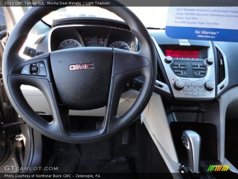 Mocha Steel Metallic / Light Titanium 2011 GMC Terrain SLE