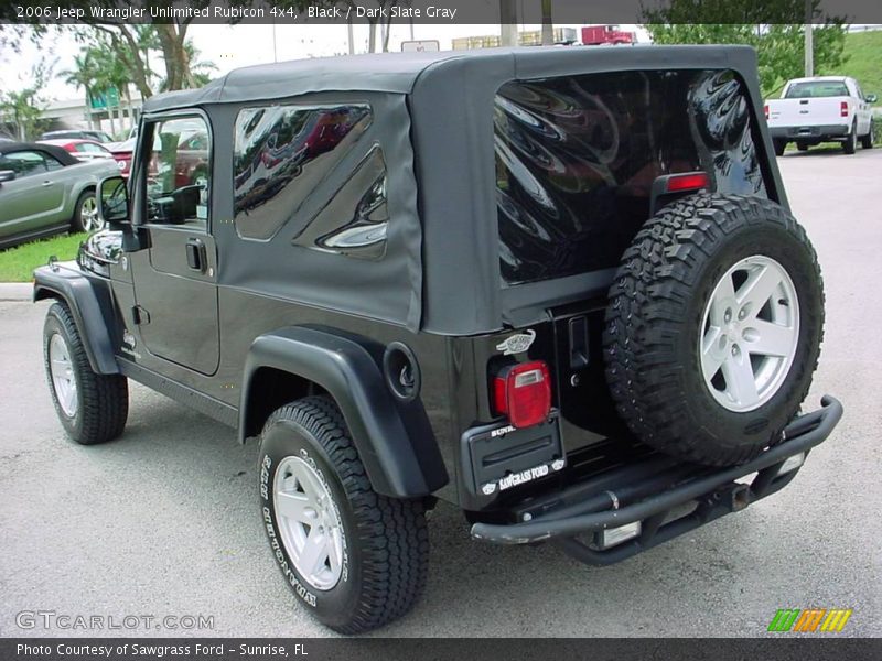 Black / Dark Slate Gray 2006 Jeep Wrangler Unlimited Rubicon 4x4