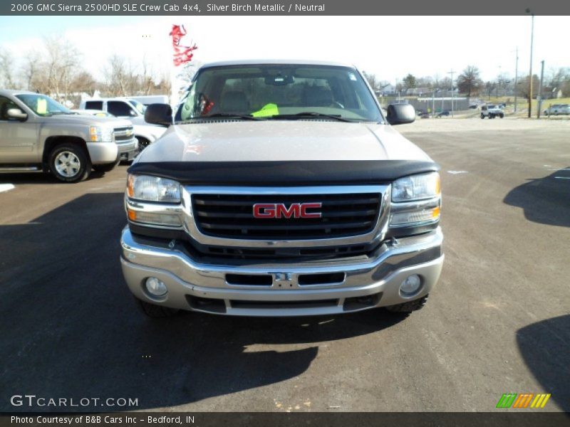 Silver Birch Metallic / Neutral 2006 GMC Sierra 2500HD SLE Crew Cab 4x4