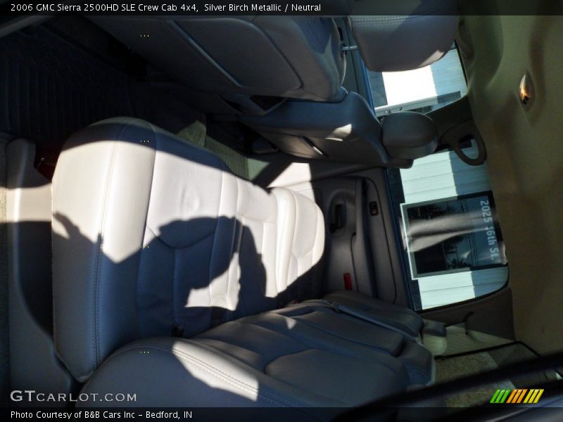 Silver Birch Metallic / Neutral 2006 GMC Sierra 2500HD SLE Crew Cab 4x4