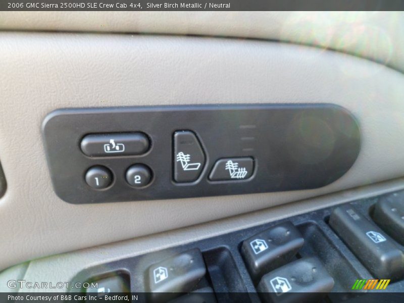 Silver Birch Metallic / Neutral 2006 GMC Sierra 2500HD SLE Crew Cab 4x4