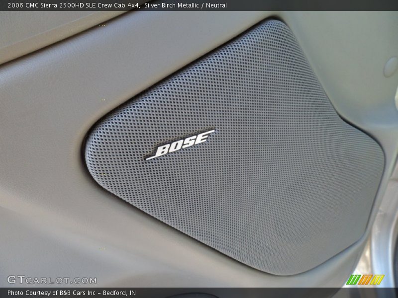 Silver Birch Metallic / Neutral 2006 GMC Sierra 2500HD SLE Crew Cab 4x4