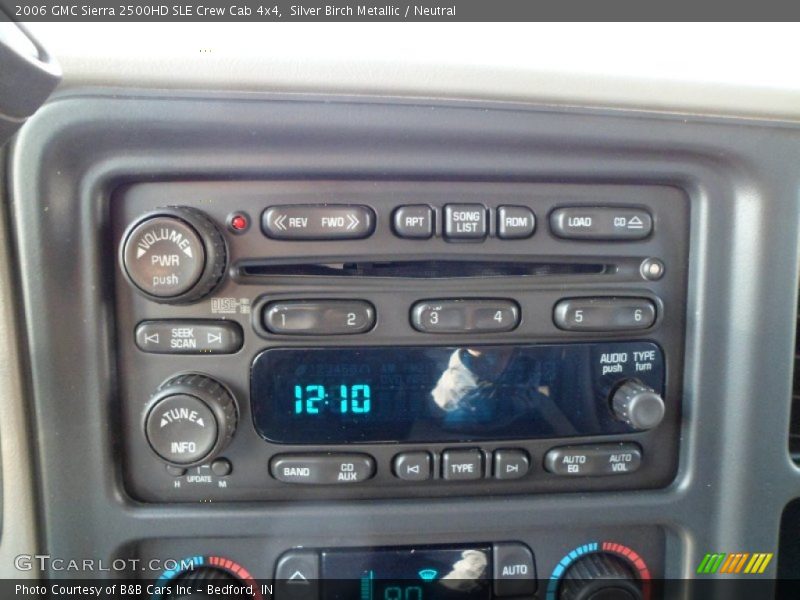 Silver Birch Metallic / Neutral 2006 GMC Sierra 2500HD SLE Crew Cab 4x4