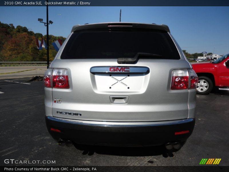 Quicksilver Metallic / Ebony 2010 GMC Acadia SLE