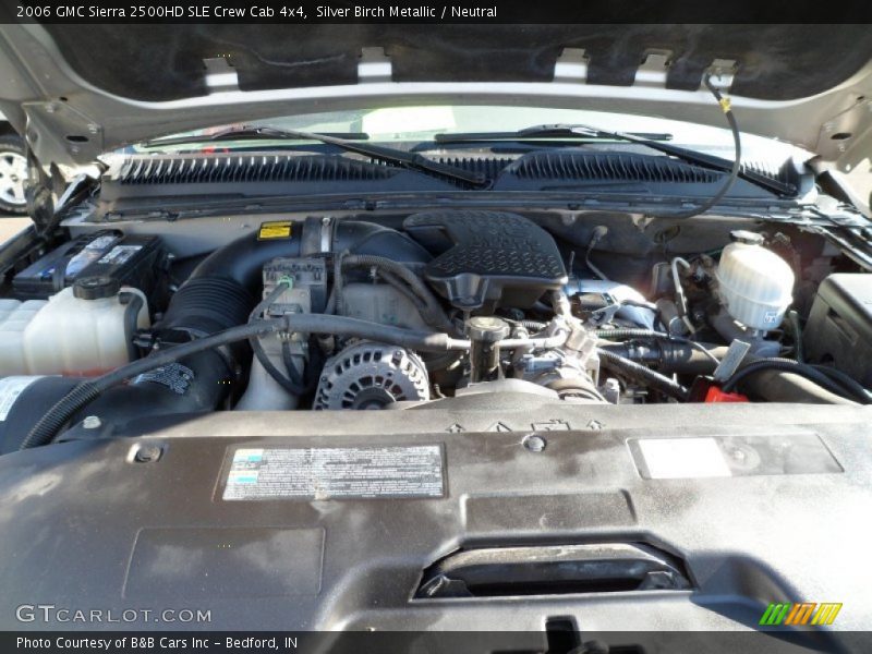 Silver Birch Metallic / Neutral 2006 GMC Sierra 2500HD SLE Crew Cab 4x4