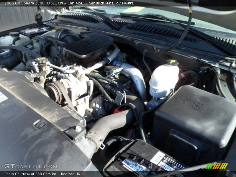  2006 Sierra 2500HD SLE Crew Cab 4x4 Engine - 6.6 Liter OHV 32-Valve Turbo-Diesel V8