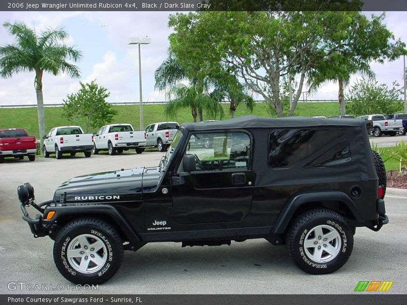 Black / Dark Slate Gray 2006 Jeep Wrangler Unlimited Rubicon 4x4
