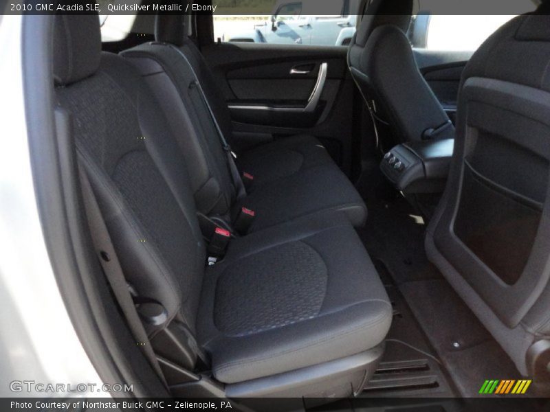Quicksilver Metallic / Ebony 2010 GMC Acadia SLE