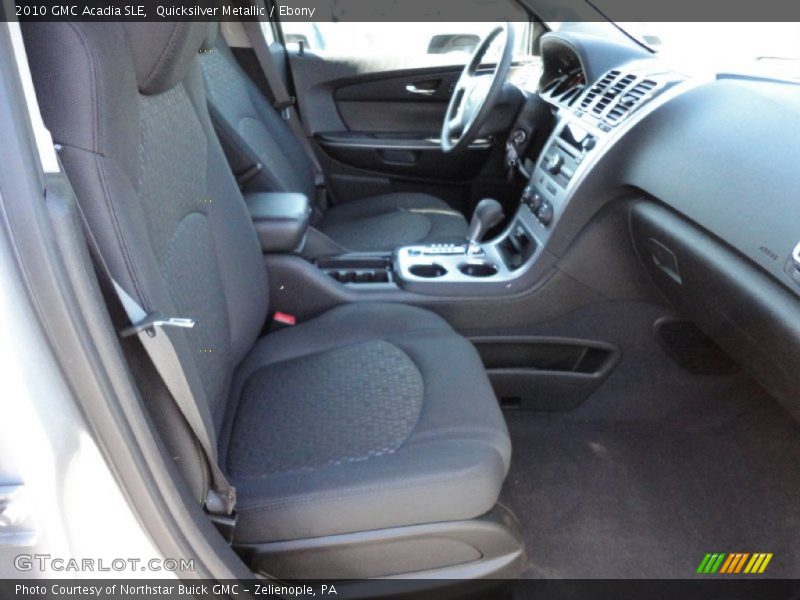 Quicksilver Metallic / Ebony 2010 GMC Acadia SLE