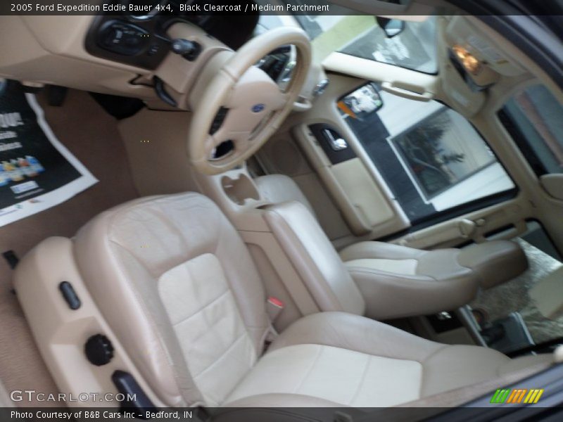 Black Clearcoat / Medium Parchment 2005 Ford Expedition Eddie Bauer 4x4