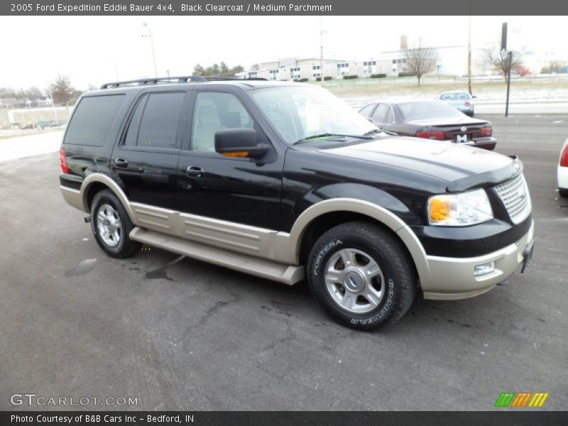 Black Clearcoat / Medium Parchment 2005 Ford Expedition Eddie Bauer 4x4