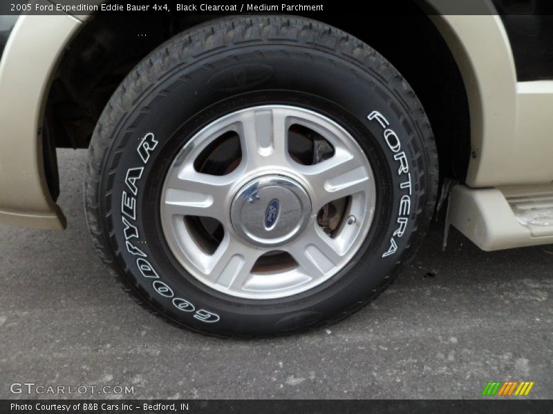 Black Clearcoat / Medium Parchment 2005 Ford Expedition Eddie Bauer 4x4