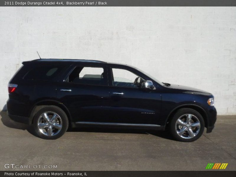 Blackberry Pearl / Black 2011 Dodge Durango Citadel 4x4