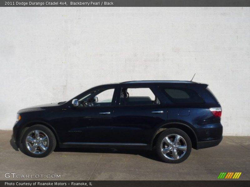 Blackberry Pearl / Black 2011 Dodge Durango Citadel 4x4