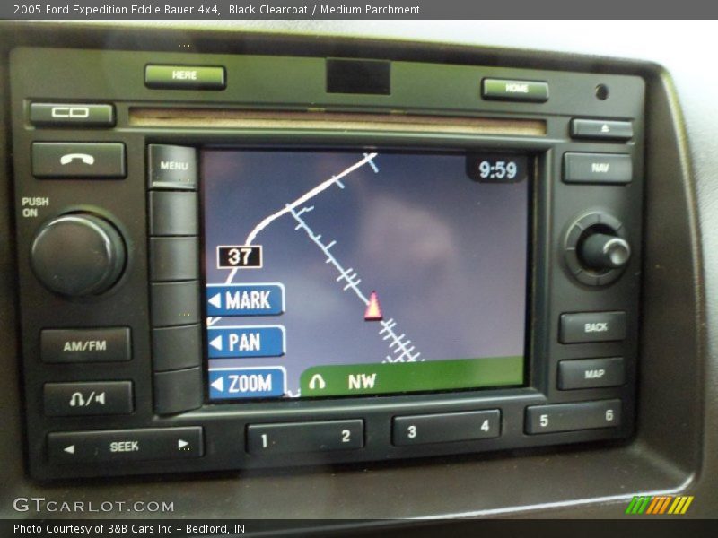 Black Clearcoat / Medium Parchment 2005 Ford Expedition Eddie Bauer 4x4