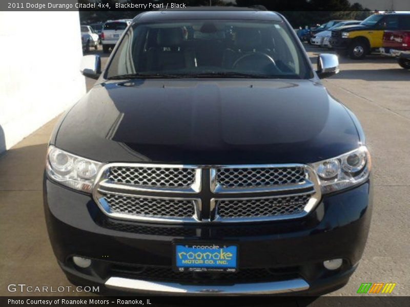 Blackberry Pearl / Black 2011 Dodge Durango Citadel 4x4