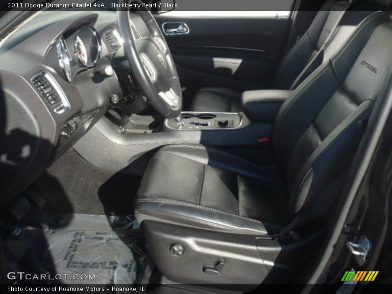 Blackberry Pearl / Black 2011 Dodge Durango Citadel 4x4