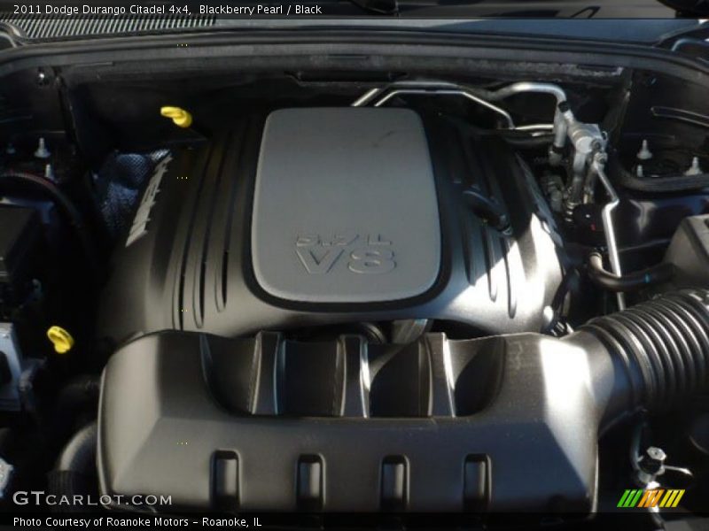 Blackberry Pearl / Black 2011 Dodge Durango Citadel 4x4