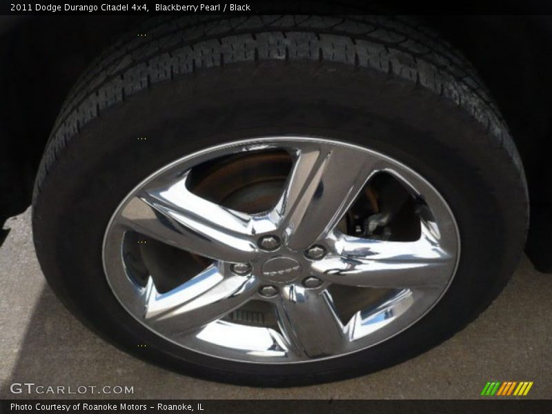 Blackberry Pearl / Black 2011 Dodge Durango Citadel 4x4