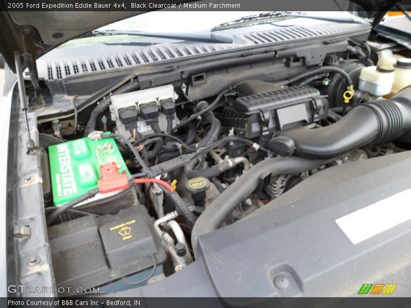 Black Clearcoat / Medium Parchment 2005 Ford Expedition Eddie Bauer 4x4