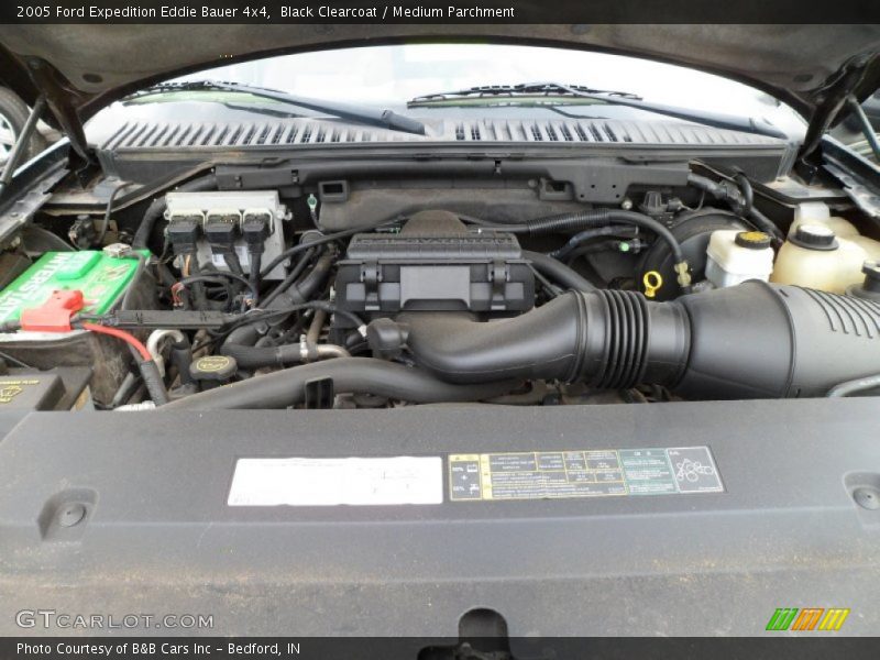 Black Clearcoat / Medium Parchment 2005 Ford Expedition Eddie Bauer 4x4