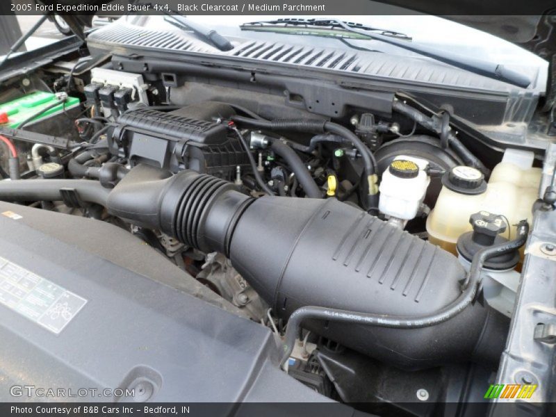 Black Clearcoat / Medium Parchment 2005 Ford Expedition Eddie Bauer 4x4