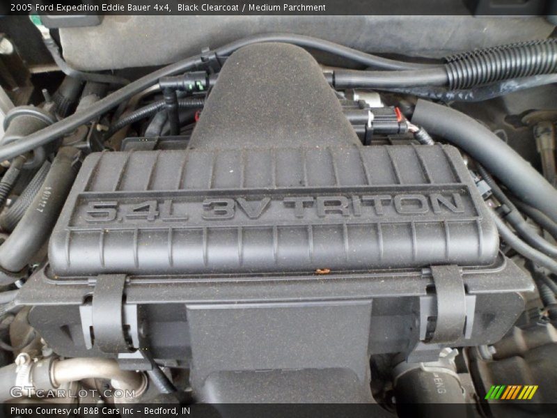 Black Clearcoat / Medium Parchment 2005 Ford Expedition Eddie Bauer 4x4