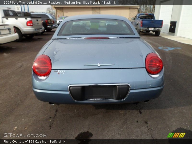 Medium Steel Blue Metallic / Black Ink 2005 Ford Thunderbird Deluxe Roadster