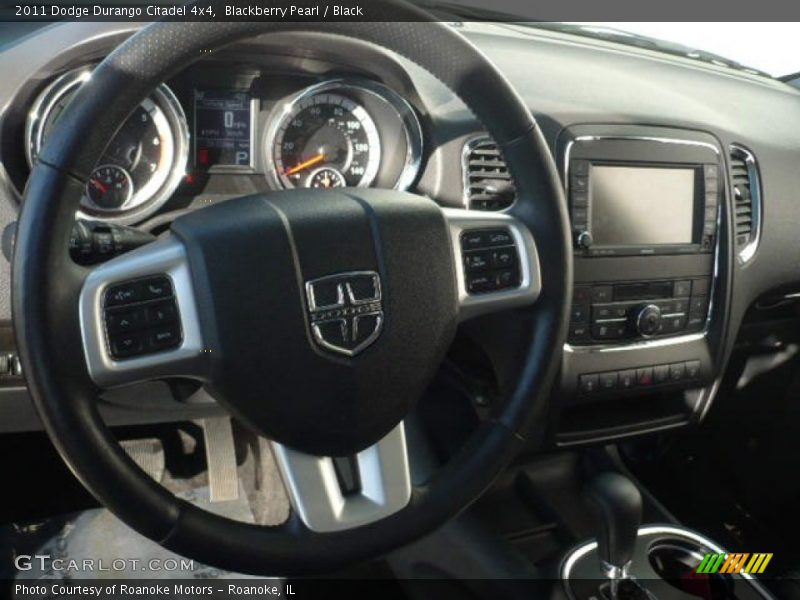 Blackberry Pearl / Black 2011 Dodge Durango Citadel 4x4