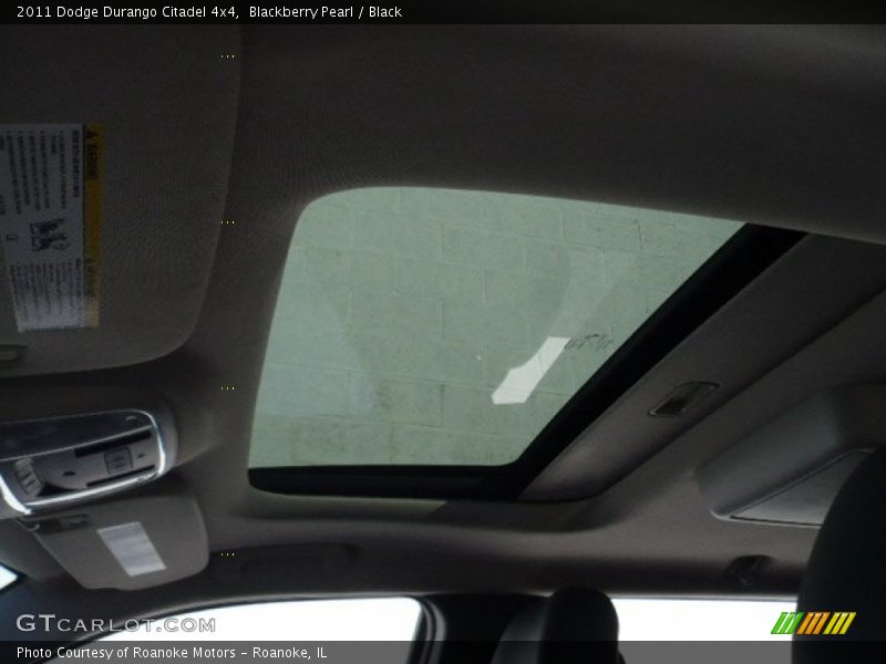 Blackberry Pearl / Black 2011 Dodge Durango Citadel 4x4