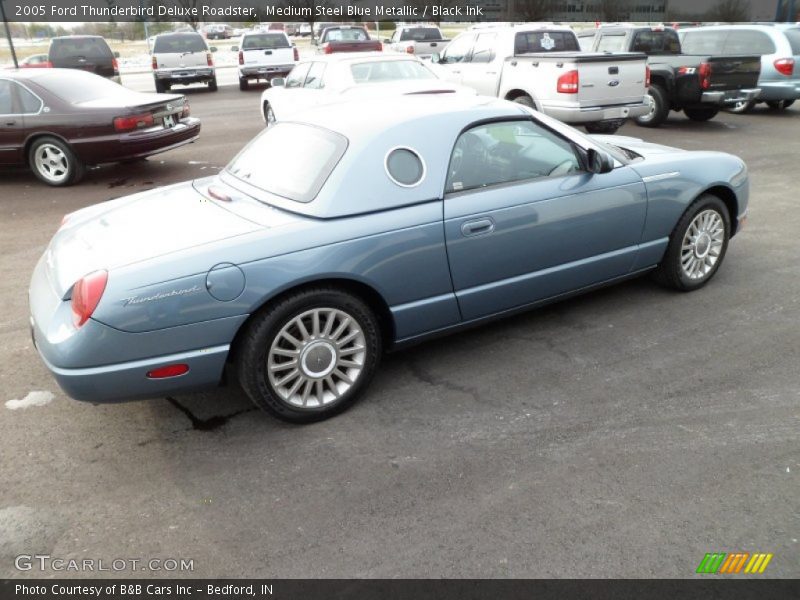 Medium Steel Blue Metallic / Black Ink 2005 Ford Thunderbird Deluxe Roadster