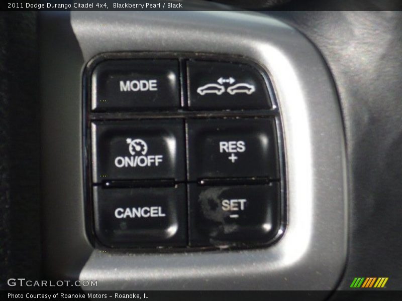 Blackberry Pearl / Black 2011 Dodge Durango Citadel 4x4