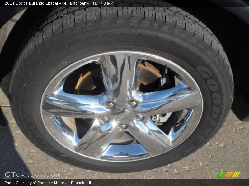 Blackberry Pearl / Black 2011 Dodge Durango Citadel 4x4