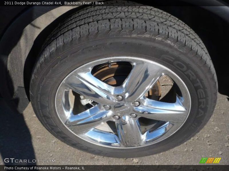 Blackberry Pearl / Black 2011 Dodge Durango Citadel 4x4