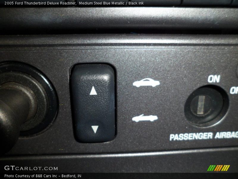 Medium Steel Blue Metallic / Black Ink 2005 Ford Thunderbird Deluxe Roadster
