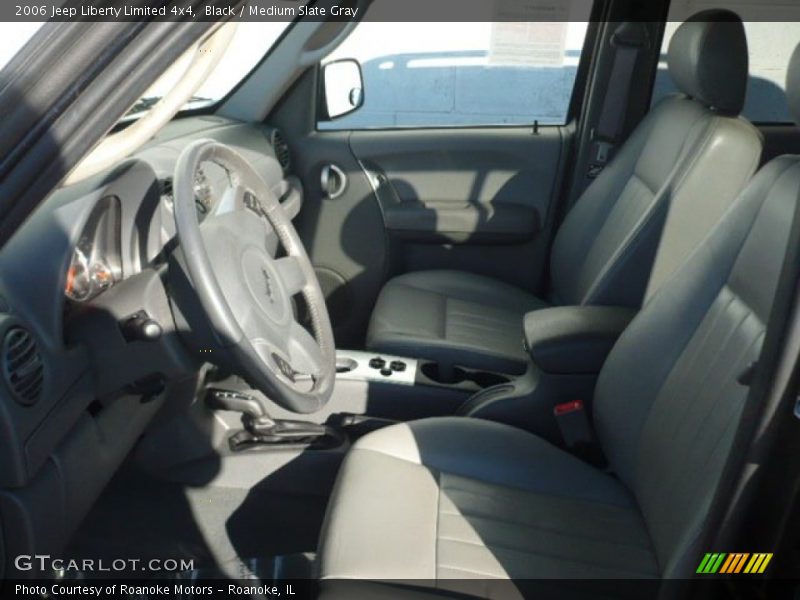 Black / Medium Slate Gray 2006 Jeep Liberty Limited 4x4