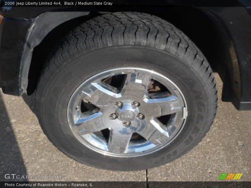 Black / Medium Slate Gray 2006 Jeep Liberty Limited 4x4