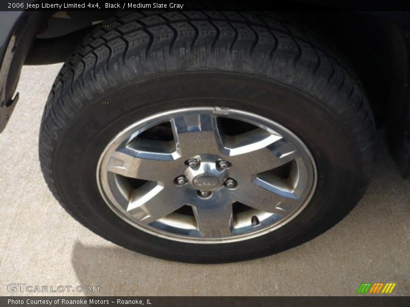 Black / Medium Slate Gray 2006 Jeep Liberty Limited 4x4