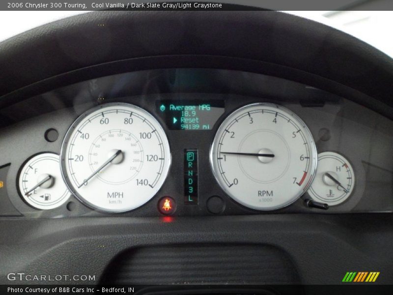 Cool Vanilla / Dark Slate Gray/Light Graystone 2006 Chrysler 300 Touring