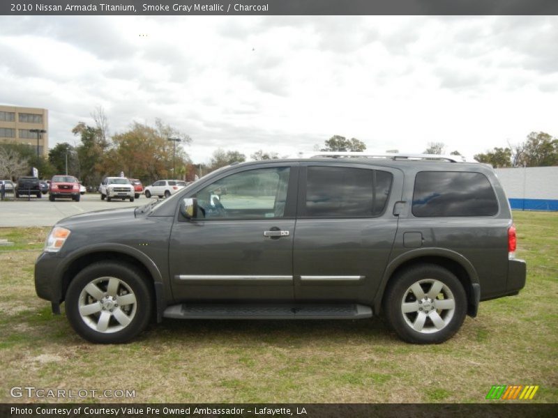 Smoke Gray Metallic / Charcoal 2010 Nissan Armada Titanium