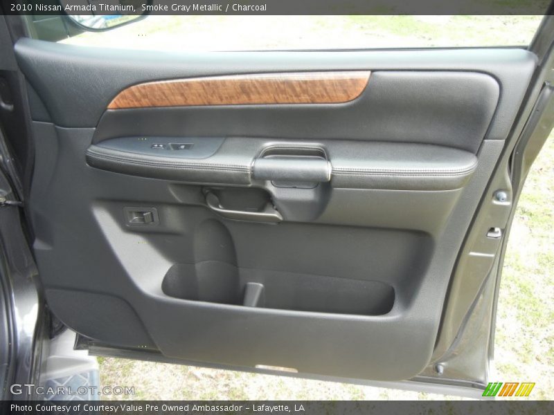 Smoke Gray Metallic / Charcoal 2010 Nissan Armada Titanium