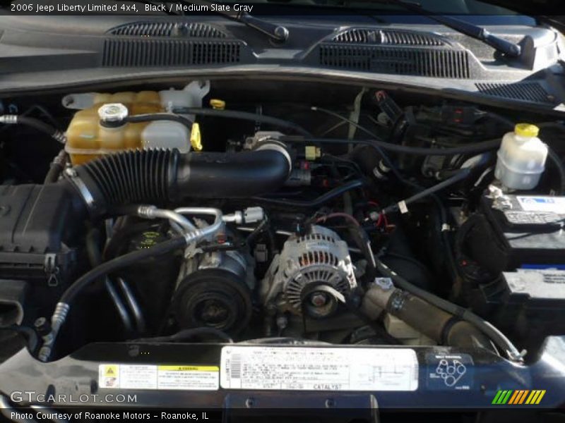 Black / Medium Slate Gray 2006 Jeep Liberty Limited 4x4